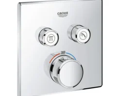 GROHE Duscharmatur mit Thermostat GROHTHERM SMARTCONTROL chrom 29124000