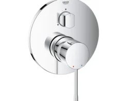 GROHE Duscharmatur Unterputz ESSENCE mit 3 Wege Umstellung ohne Unterputzgrundkörper chrom 24092001