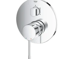 GROHE Duscharmatur Unterputz ESSENCE mit 3 Wege Umstellung ohne Unterputzgrundkörper chrom 24092001