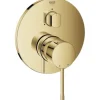 GROHE Duscharmatur Unterputz ESSENCE mit 3 Wege Umstellung ohne Unterputzgrundkörper cool sunrise 24092GL1