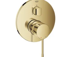 GROHE Duscharmatur Unterputz ESSENCE mit 3 Wege Umstellung ohne Unterputzgrundkörper cool sunrise 24092GL1