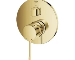 GROHE Duscharmatur Unterputz ESSENCE mit 3 Wege Umstellung ohne Unterputzgrundkörper cool sunrise 24092GL1