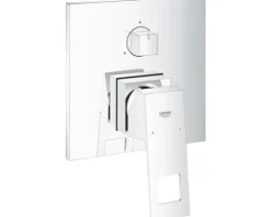 GROHE Duscharmatur Unterputz EUROCUBE mit 3 Wege Umstellung ohne Unterputzgrundkörper chrom 24094000
