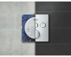 GROHE Duscharmatur Unterputz RAPIDO SMARTBOX messing gebürstet 35600000