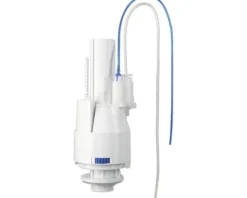 Grohe 2-Mengen-Ablaufventil pneumatisch für Wandeinbau-Spülkästen 6l/3l chrom 42774000