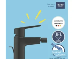 Grohe Quickfix Bidetarmatur START schwarz matt 325602432