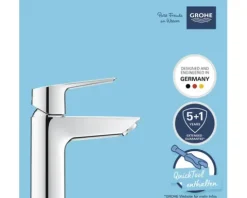 Grohe Quickfix Waschtischarmatur START chrom 23551002