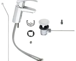 GROHE Waschtischarmatur EUROSMART chrom 33265002