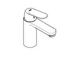 GROHE Waschtischarmatur EUROSMART COSMOPOLITAN chrom 23327000