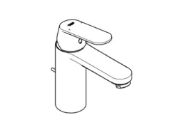 GROHE Waschtischarmatur EUROSMART COSMOPOLITAN chrom 23325000
