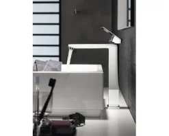 GROHE Waschtischarmatur für Aufsatzwaschbecken EUROCUBE chrom 23406000