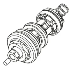 HAAS® Innenteil für GROHE® Urinal-Spüler 509, 6034