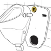 HAAS® Urinal-Zulauf-Garnitur DN15, 6030