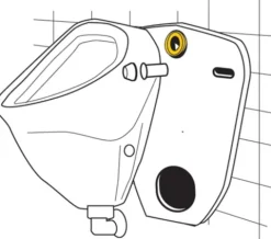 HAAS® Urinal-Zulauf-Garnitur DN15, 6030