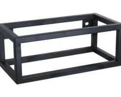 Halterung HURA L 40 x 22 cm Metall schwarz