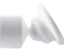 Halterung spirella Ø 25 mm weiß glänzend