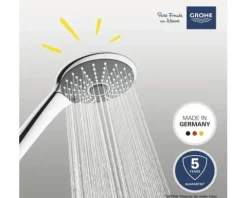 Handbrause Grohe Quickfix Vitalio Joy rund Ø 63 mm chrom 27319000