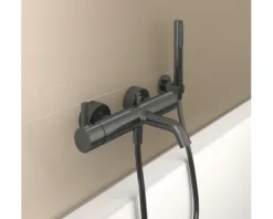 Handbrause Ideal Standard Idealrain Atelier rund Ø 25 mm magnetic grey BC774A5