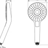 Handbrause Ideal Standard Idealrain Evo rund Ø 110 mm chrom B2231AA