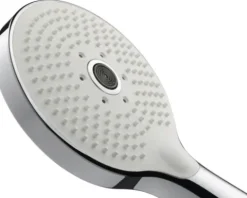 Handbrause DURAVIT 3jet rund Ø 120 mm chrom Umstellung durch Knopfdruck UV0650017010