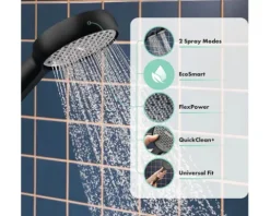 Handbrause hansgrohe Activera Select S rund 950 mm schwarz matt 28033670