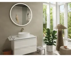 Handbrause hansgrohe Pulsify Select S 105 3jet Relaxation EcoSmart rund Ø 110 mm brushed bronze 24111140
