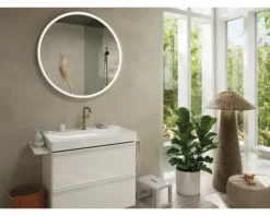 Handbrause hansgrohe Pulsify Select S 105 3jet Relaxation EcoSmart rund Ø 110 mm brushed bronze 24111140