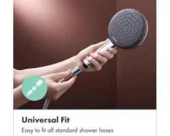 Handbrause hansgrohe Raindance Alive Select S rund Ø 125 mm chrom 24500000