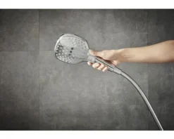 Handbrause hansgrohe Raindance Select E 120 3jet 26520000 12x12 cm chrom