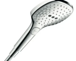 Handbrause hansgrohe Raindance Select E 120 3jet 26520000 12x12 cm chrom