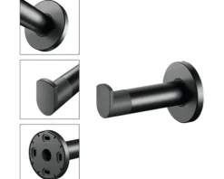 Handtuchhaken KEUCO Plan Black Selection schwarz matt 14911370000