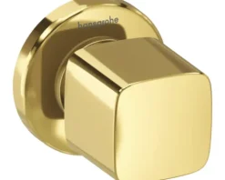 hansgrohe Absperrventil Unterputz METRIS polished gold optic ohne Unterputzgrundkörper 31677990