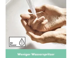 hansgrohe Badewannenarmatur VIVENIS schwarz matt 75420670