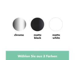 hansgrohe Badewannenarmatur VIVENIS schwarz matt 75420670