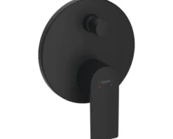 hansgrohe Badewannenarmatur Unterputz REBRIS E schwarz matt 72469670