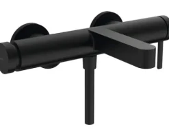 hansgrohe Badewannenarmatur FINORIS schwarz matt 76420670