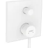 hansgrohe Badewannenarmatur Unterputz FINORIS weiß matt 76415700