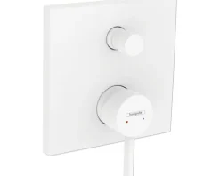 hansgrohe Badewannenarmatur Unterputz FINORIS weiß matt 76415700