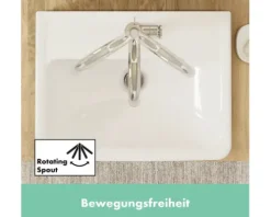 hansgrohe Waschtischarmatur mit Einhebelmischer VERNIS BLEND chrom 71554000