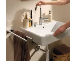 hansgrohe Waschtischarmatur mit Einhebelmischer VERNIS BLEND chrom 71554000