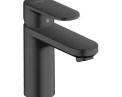 hansgrohe Waschtischarmatur VERNIS BLEND 100 schwarz matt mit Zugstange 71551670