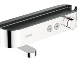 hansgrohe Badewannenarmatur mit Thermostat SHOWERTABLET SELECT 400 chrom 24340000