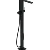 hansgrohe Badewannenarmatur TECTURIS E schwarz matt ohne Unterputzgrundkörper 73445670