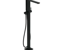 hansgrohe Badewannenarmatur TECTURIS E schwarz matt ohne Unterputzgrundkörper 73445670