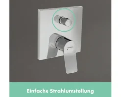 hansgrohe Badewannenarmatur Unterputz VIVENIS chrom 75415000