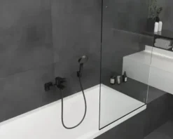 hansgrohe Badewannenarmatur VERNIS SHAPE schwarz matt 71450670