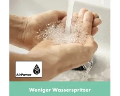 hansgrohe Bidetarmatur REBRIS E schwarz matt 72213670