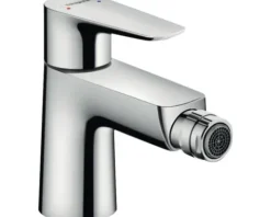 hansgrohe Bidetarmatur TALIS E chrom mit Push-Open Ablaufgarnitur 71721000