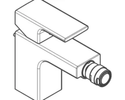 hansgrohe Bidetarmatur VERNIS SHAPE schwarz matt 71211670