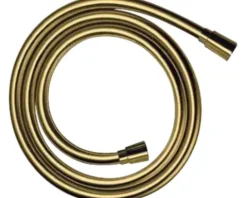 hansgrohe Brauseschlauch Isiflex Kunststoff 160 cm x 1/2" x 1/2" polished gold optic 28276990